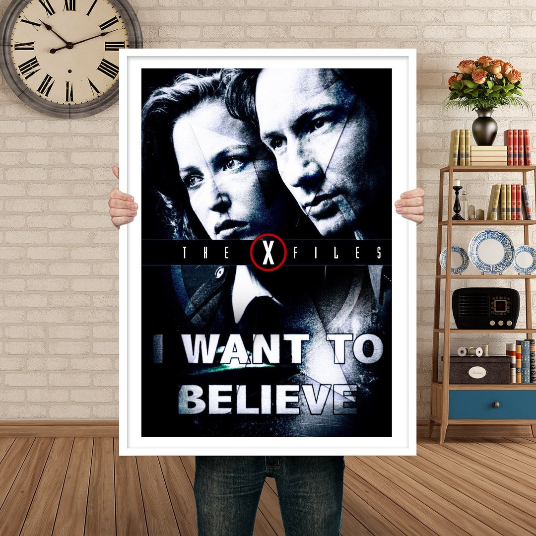 X Files TV Poster Movie Poster Art Home Decor Bedroom Poster - Etsy