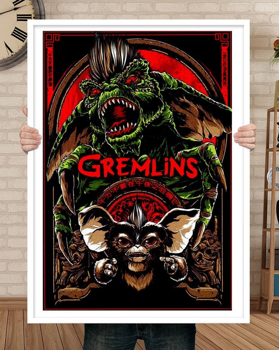 gifts gift posters poster Gremlins print prints Gizmo quote wall art