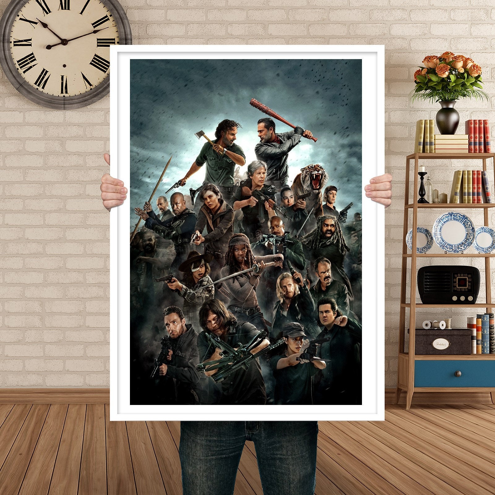 Telltale's The Walking Dead Posters Home Decor Wall Art Game Print