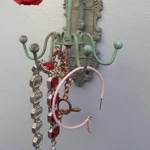 Jewelry Necklace Holder Shabby Chic French Country Decor