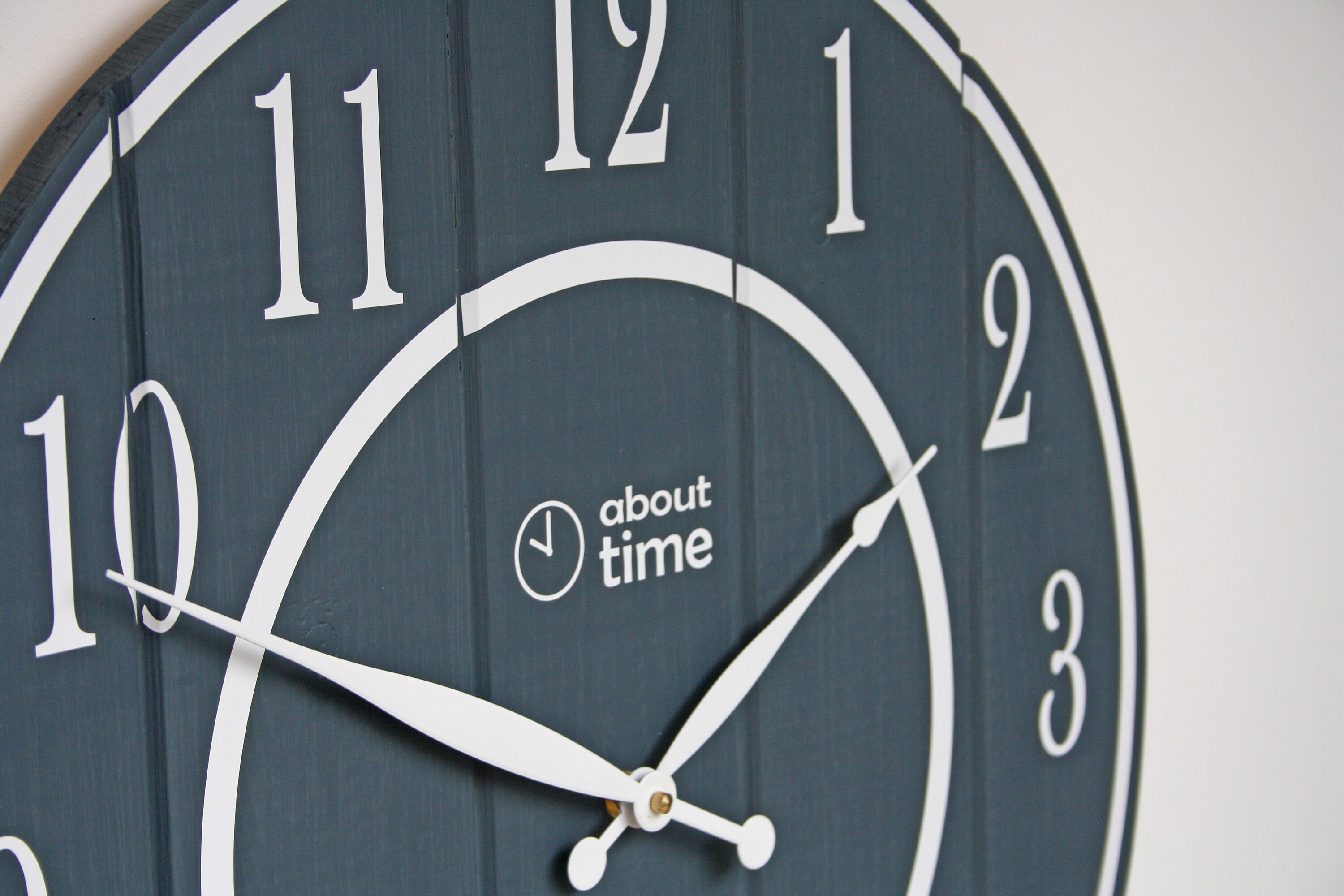 Wooden Wall Clock Large Wall Clock Kitchen Clock Arabic Etsy UK