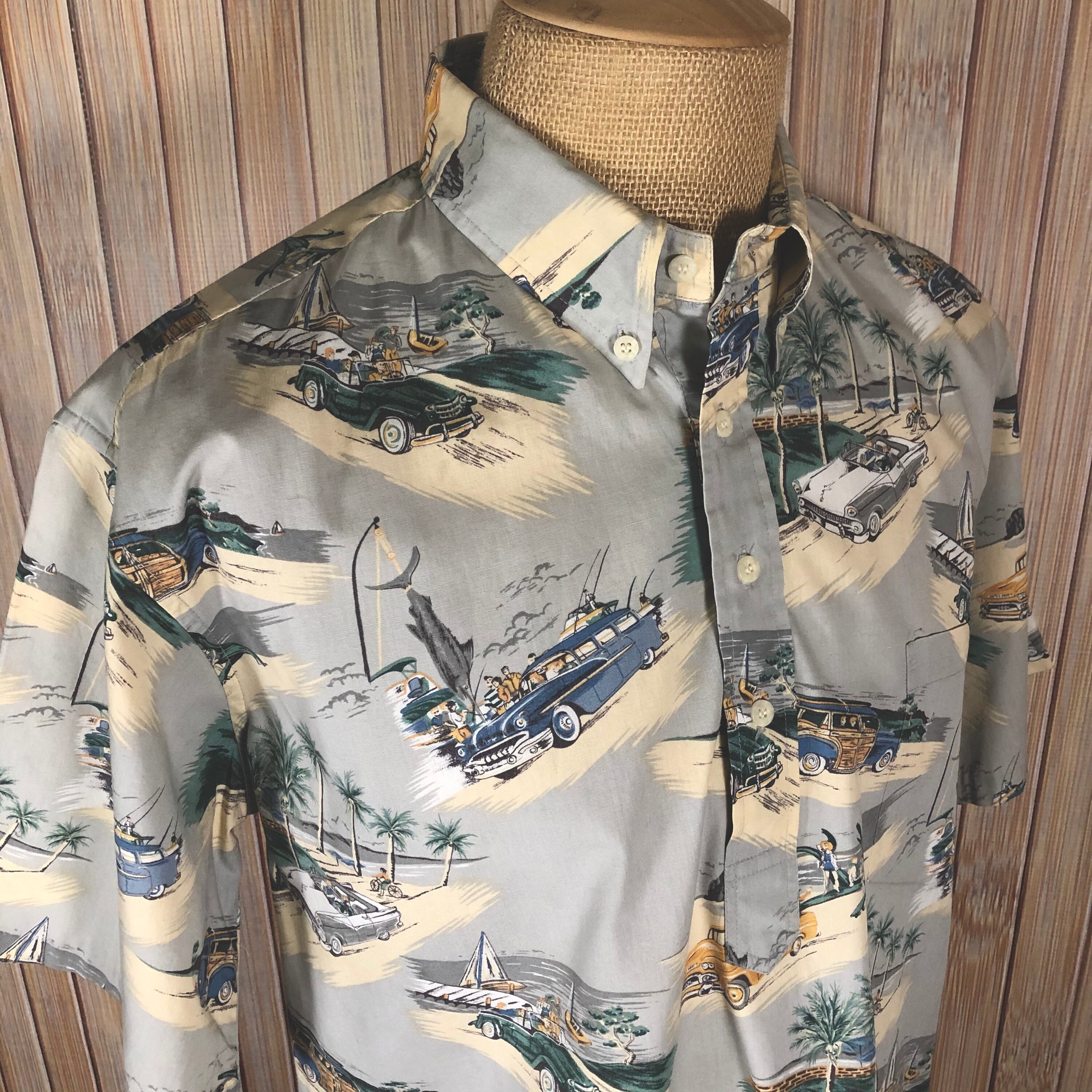 pullover hawaiian shirt