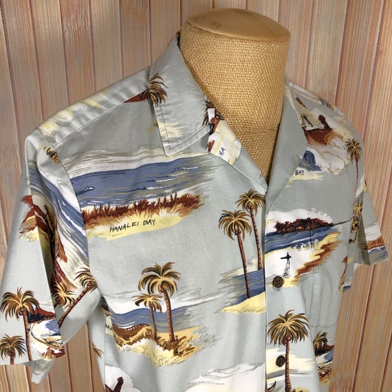 Hawaiian Shirt Made in Hawaii by RJC, Size Medium… - image 1