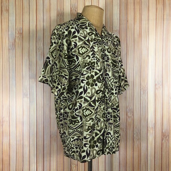 Retro Hawaiian Shirt Hawaiian Style Designs, Size… - image 7
