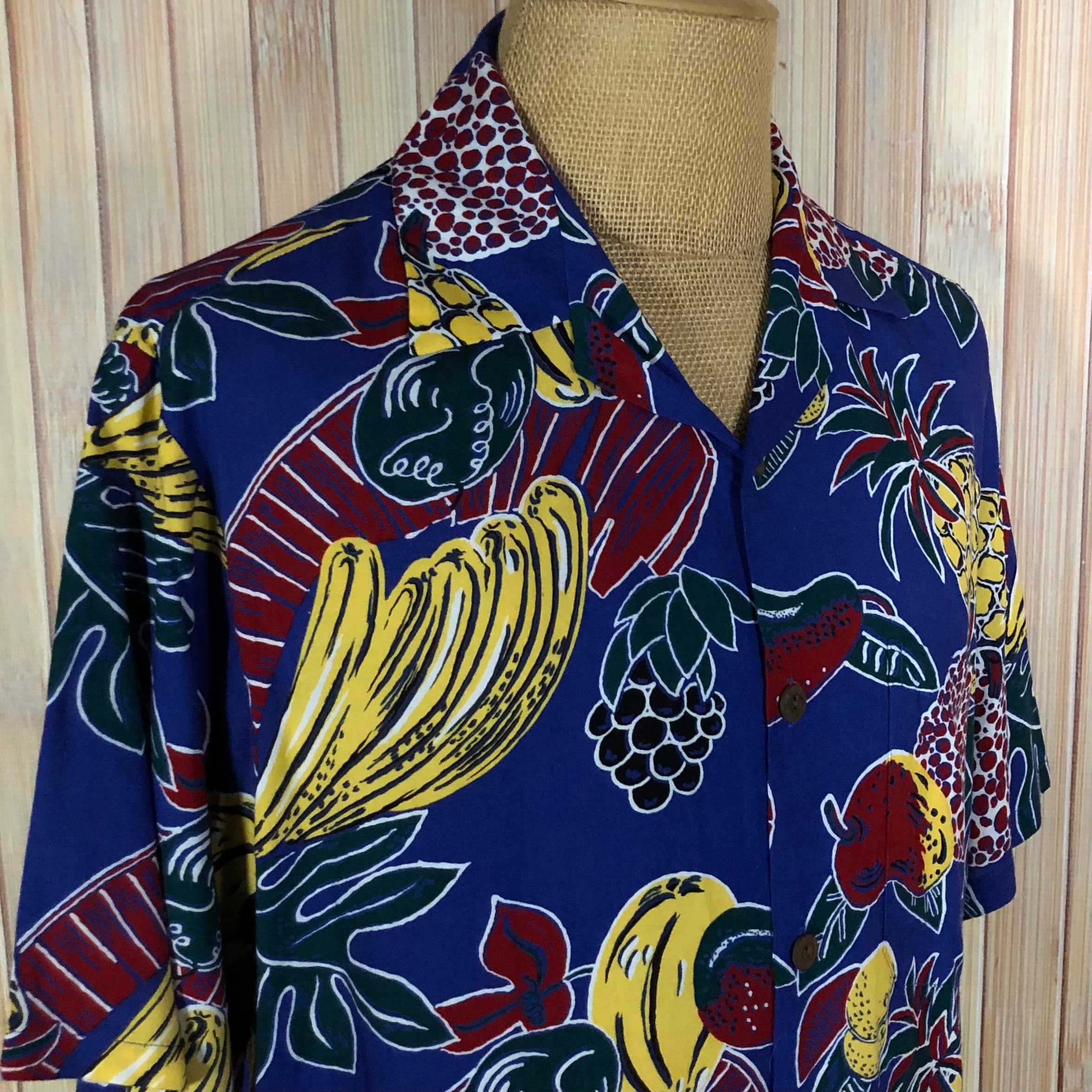 美品 ハワイ製 古着 JOE KEALOHA アロハシャツ バイカー柄 レイヨン 90's HAWAII製/JOE KEALOHA'S/アロハシャツ Lサイズ - メルカリ