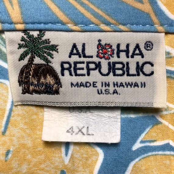 Hawaiian Shirt from Aloha Republic, Size 4XLarge,… - image 8