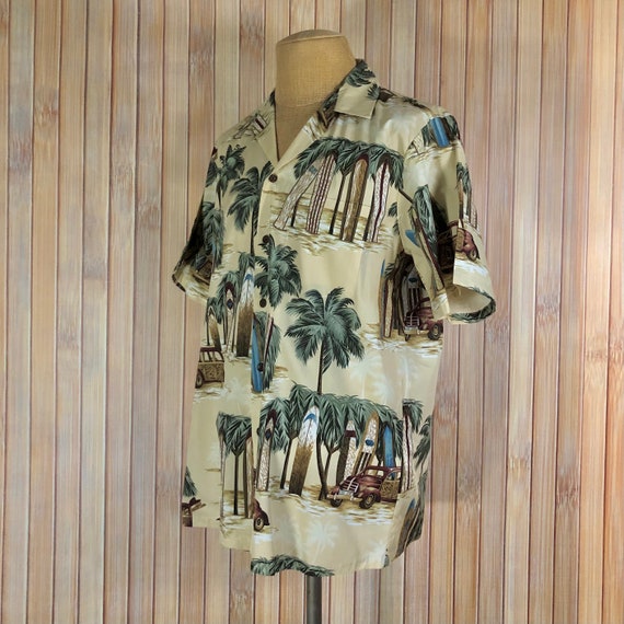 Hawaiian Shirt from RJC, Size Large, Surfboards a… - image 6