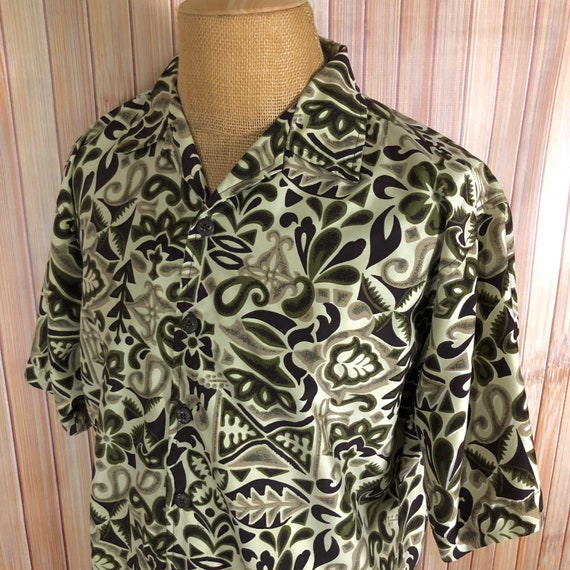 Retro Hawaiian Shirt Hawaiian Style Designs, Size… - image 1