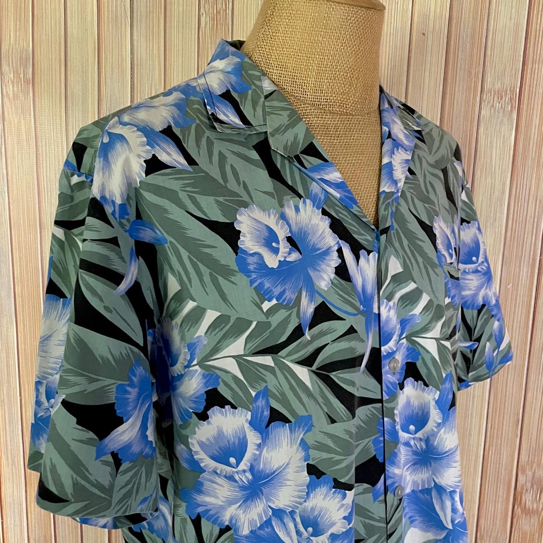 ヴィンテージ ハワイアン シャツ、L サイズ、ロイヤル ハワイアン社製