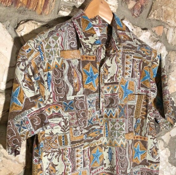 pullover hawaiian shirt