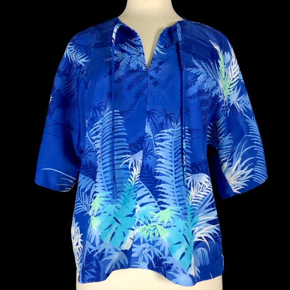 Vintage Ladies Hawaiian Shirt from Nani of Hawaii… - image 3