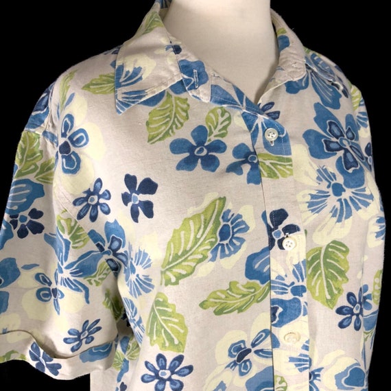 Beautiful Ladies Hawaiian Shirt from Jones New Yo… - image 5