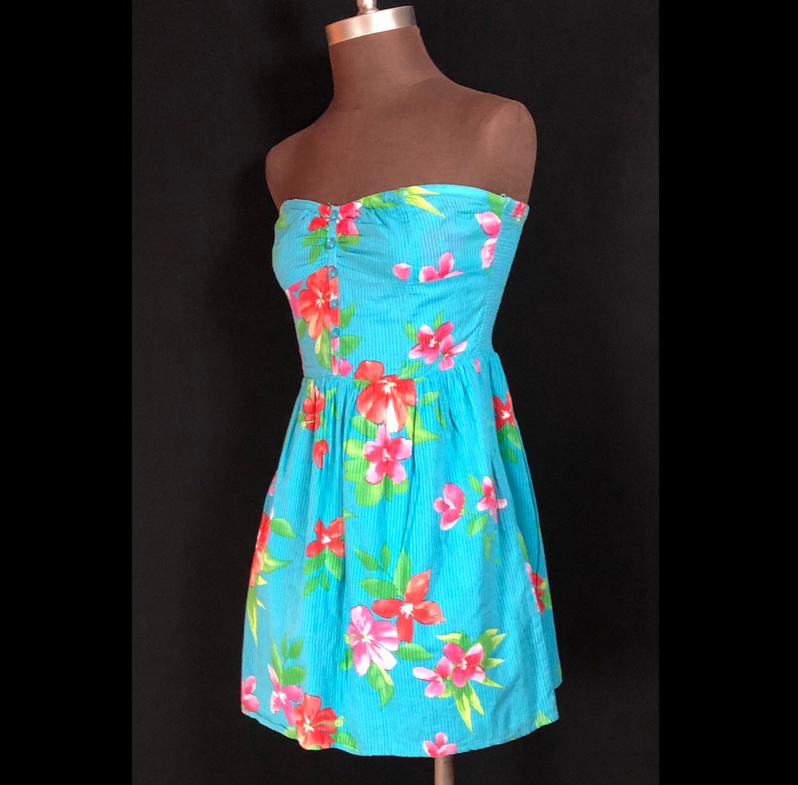 mini hawaiian dress