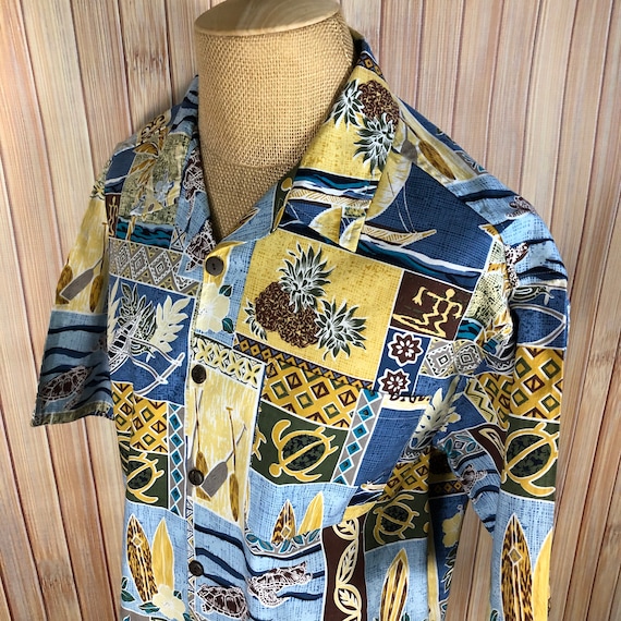 Hawaiian Shirt with Hawaiian Style Graphics, Size… - image 1