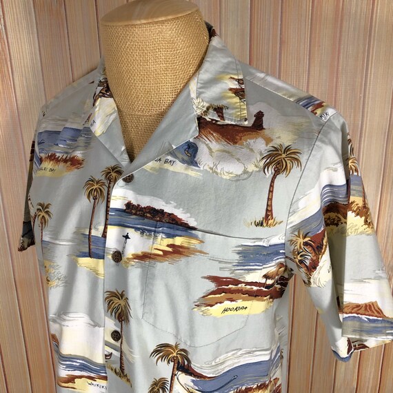 Hawaiian Shirt Made in Hawaii by RJC, Size Medium… - image 9