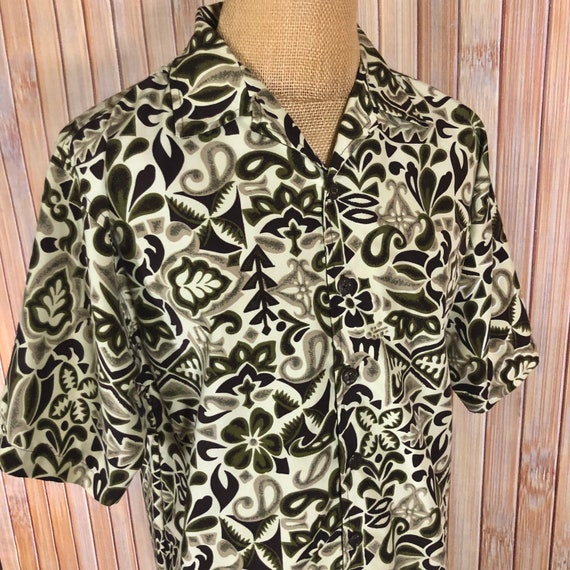 Retro Hawaiian Shirt Hawaiian Style Designs, Size… - image 9