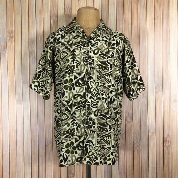 Retro Hawaiian Shirt Hawaiian Style Designs, Size… - image 2