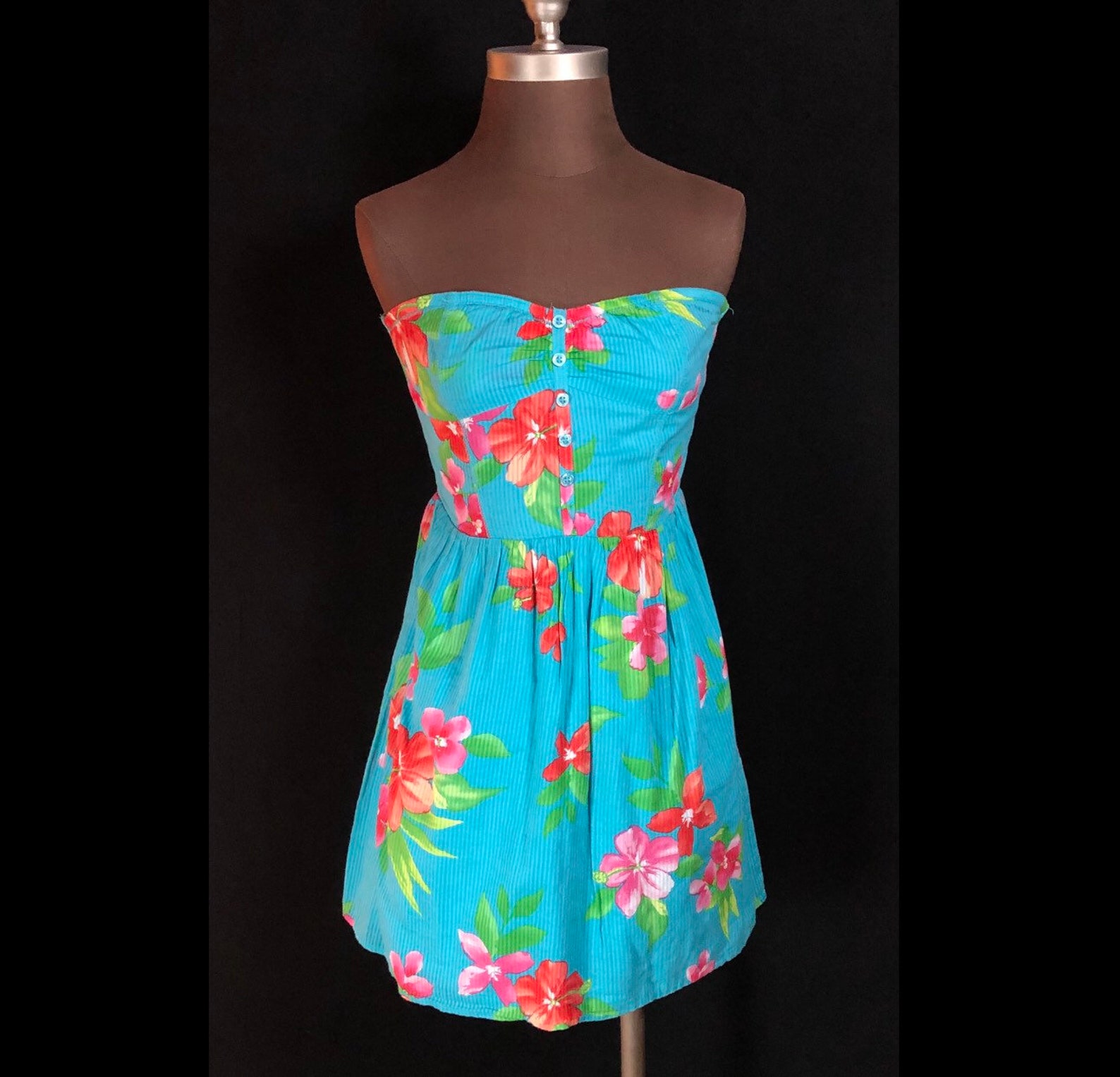 mini hawaiian dress