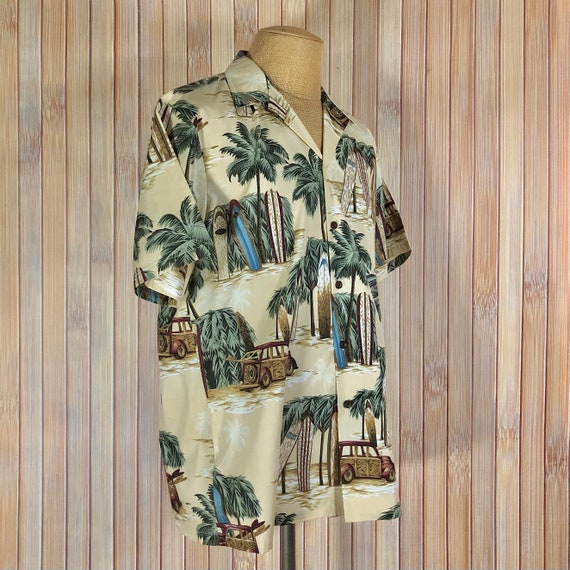 Hawaiian Shirt from RJC, Size Large, Surfboards a… - image 10