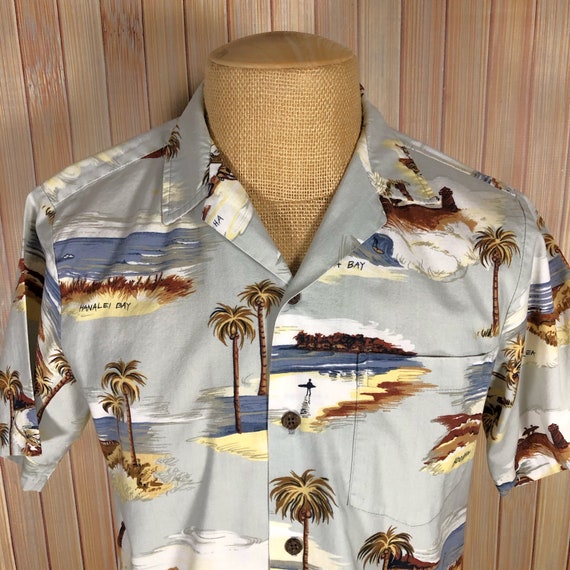 Hawaiian Shirt Made in Hawaii by RJC, Size Medium… - image 6