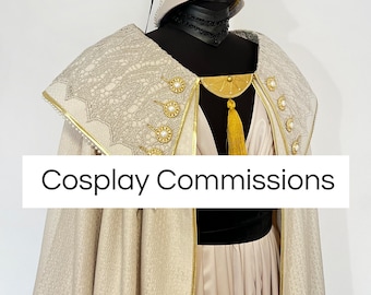 Open for Cosplay Commissions - Custom Costumes - Qifrey Witch Hat Atelier
