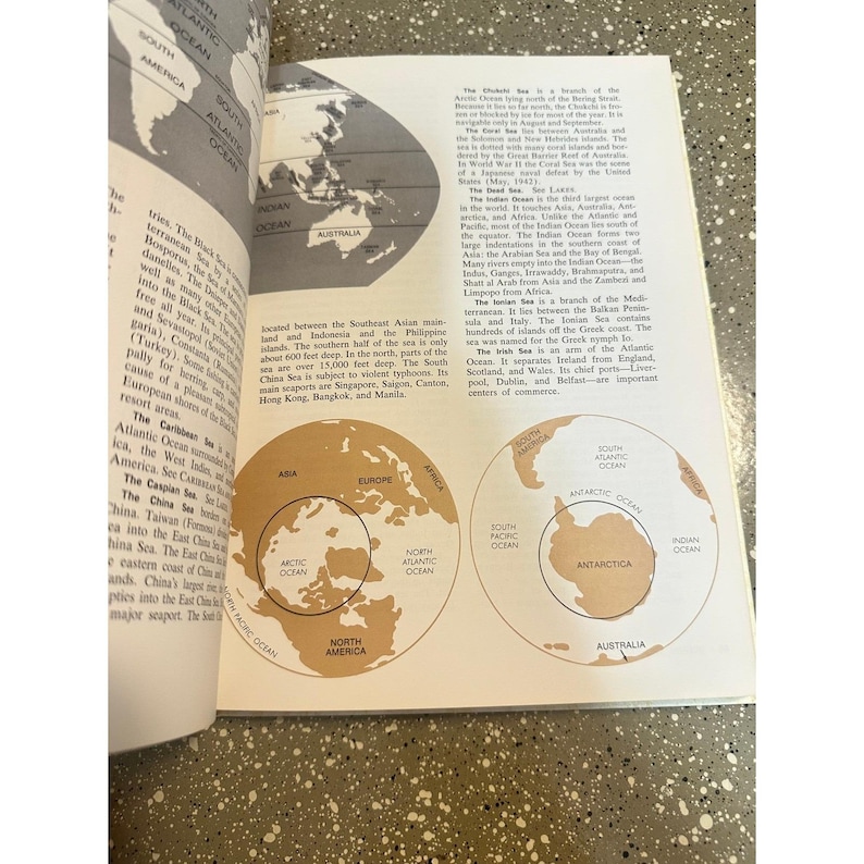 vintage Le nouveau livre de l'encyclopédie du savoir, lot de 5 | Lettres J–T | Années 60 image 8