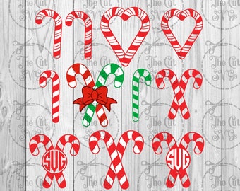 Download Candy Cane Svg Etsy PSD Mockup Templates