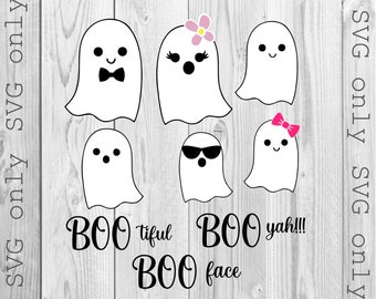 Bootiful SVG, Bootiful Family Svg, Halloween Family Svg, Cute Ghost Svg, Halloween Svg, Kids Halloween Svg, Cute Halloween Svg, Svg Only