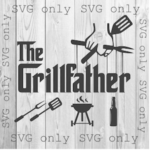 De Grillfather Svg, Papa Svg, Grill Vader Svg, Vaderdag svg, Grillmeester SVG, Vader Svg, Vader Cadeau Svg, Beste Vader Svg, Grill Svg