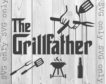 The Grillfather Svg, Dad Svg, Grill Father Svg, Fathers Day svg, Grill Master SVG, Father Svg, Dad Gift Svg, Best Dad Svg, Grill Svg
