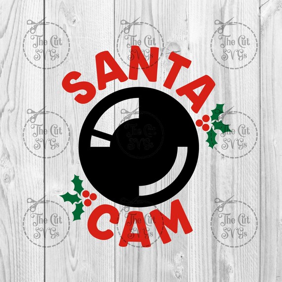 Download Santa Cam Svg Cricut Silhouette Svg Etsy PSD Mockup Templates