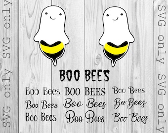 BooBees SVG, Halloween Svg, Boo Bees Svg, Witch Svg, Lustige Halloween Svg, Geister Svg, Süße Halloween Svg, Grusel Svg, Halloween Vibes svg