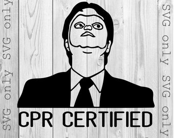 CPR Certified Svg, Funny CPR Svg, CPR Instructor, Svg Only