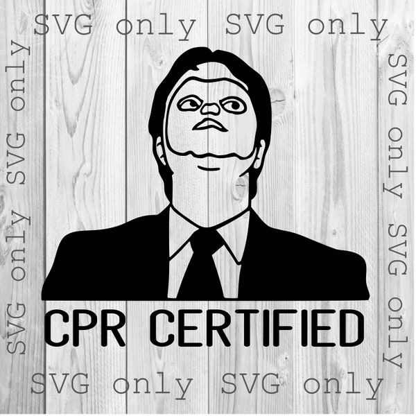 CPR Certified Svg, Funny CPR Svg, CPR Instructor, Svg Only