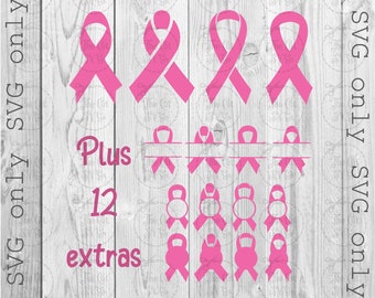 Pink Ribbon SVG, Ribbon Svg, Cancer Awareness Svg, Breast Cancer Svg, Feminist Svg, Womens Rights svg, Cricut Silhouette Instant Download