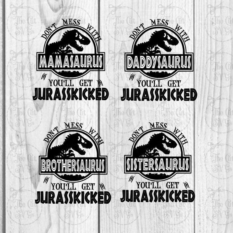 Download Jurasskicked Family Bubdle Svg Dinosaur Party Svg ...