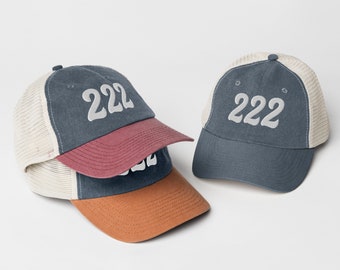 222 Pigment-dyed cap