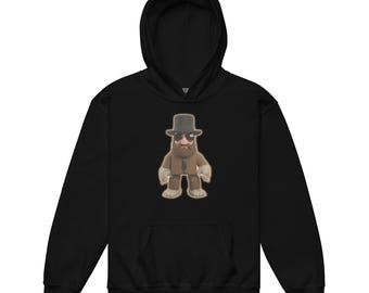 Mateo Gamer Hoodie: Roblox Style Youth Fleece Hoodie