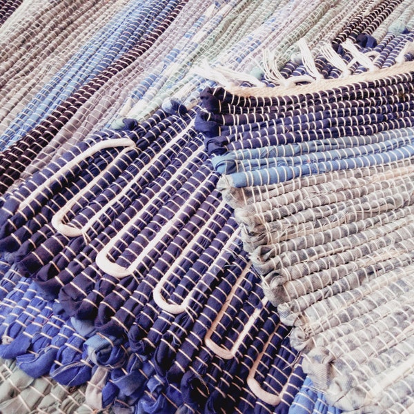 Rag Rug Runner Etsy