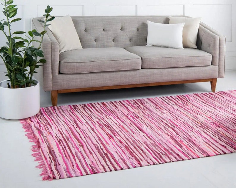 Living Room Area Rug Runner Rug Pink Baby Girl Nursery Rug Etsy
