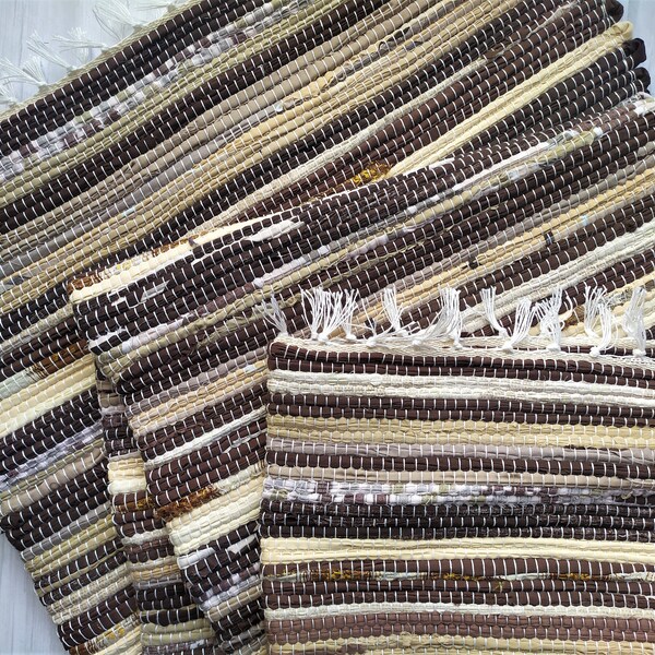 Rag Rug Runner - Etsy