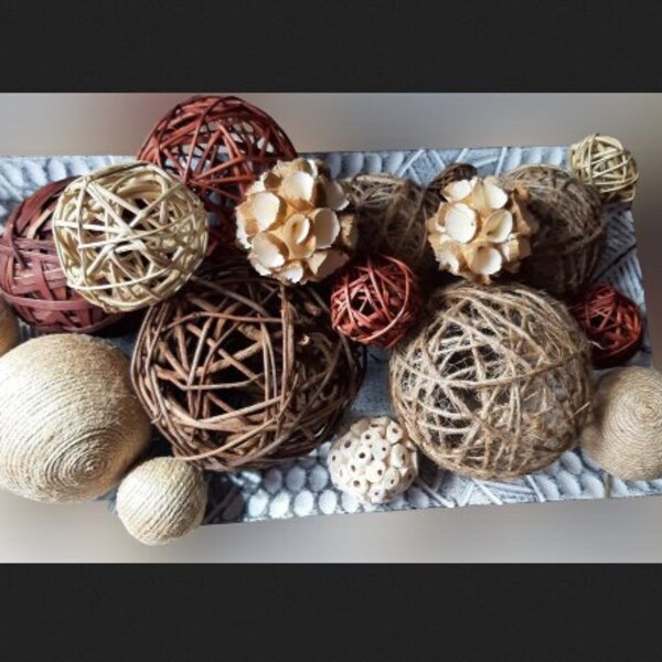 Decorative Balls Etsy