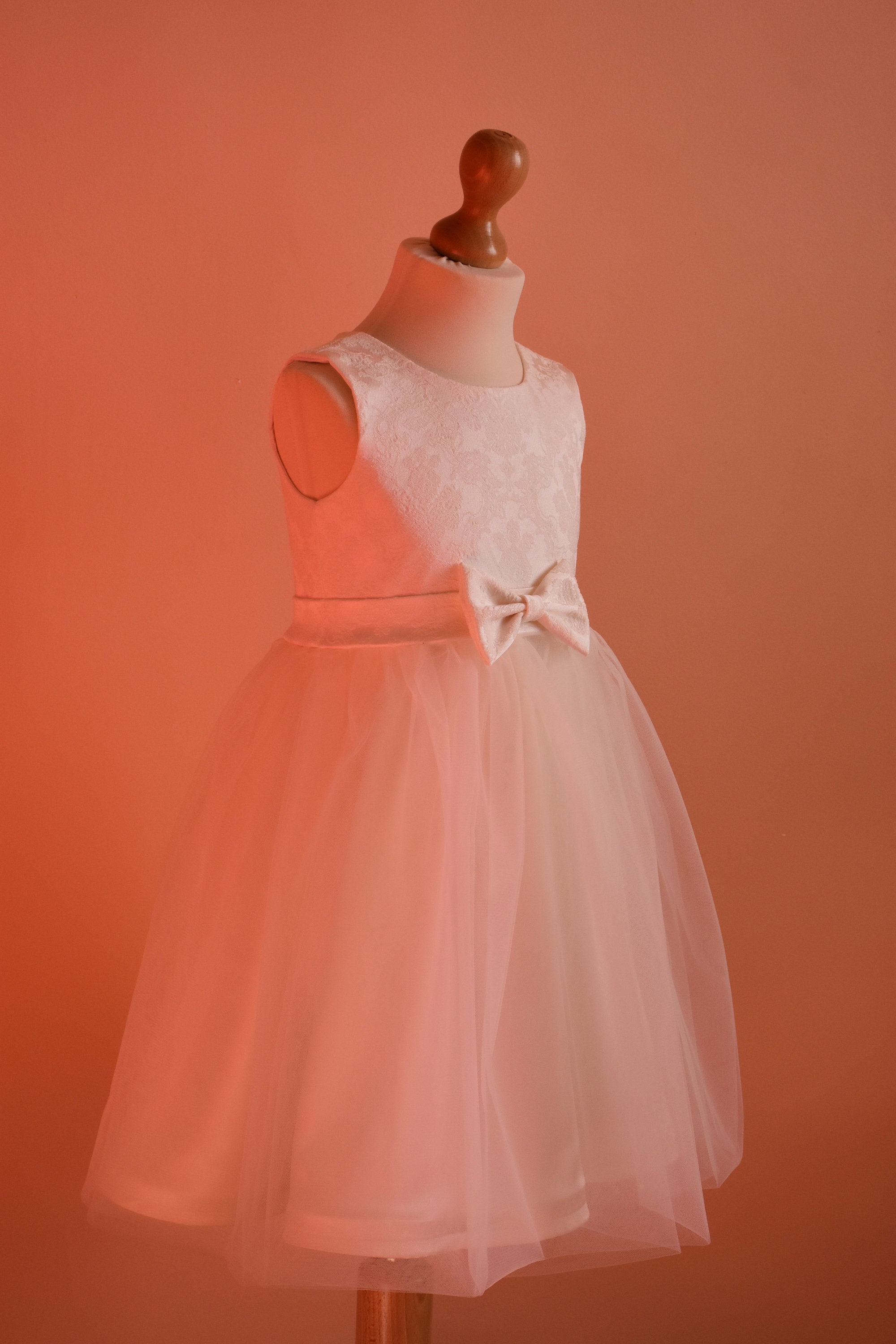 size 1 flower girl dress