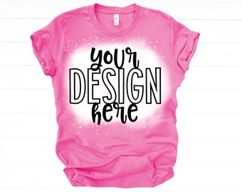 Pink Shirt Mockup Etsy