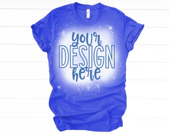 Download Blue Shirt Mockup With Photos Etsy