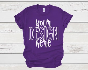 Team Purple Mockup Etsy