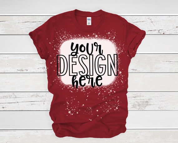 bleaching shirts for screen printing