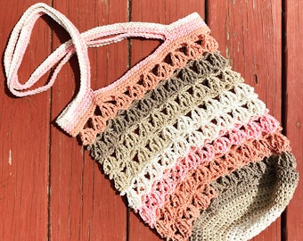 Off to the (Farmer's) Market Bag Crochet Pattern