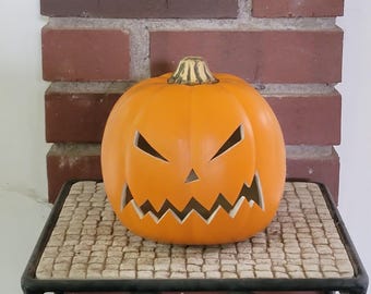 Halloween Jack-O-Lantern Indoor/Outdoor pumpkin, small