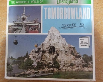 Disneyland Tomorrowland View-Master bobines Ensemble complet